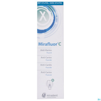 Miradent mirafluor c dentifrice    100ml nf