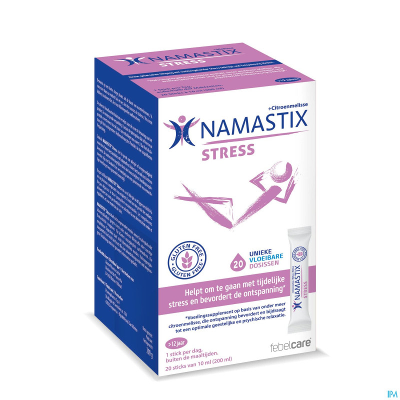 Namastix stress    sticks 20x10ml