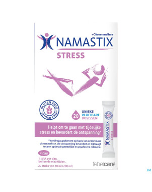 Namastix stress    sticks 20x10ml
