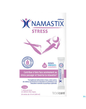 Namastix stress    sticks 20x10ml