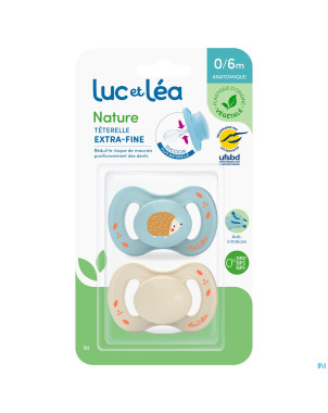 Luc&lea sucette ana veg 0-6m herisson