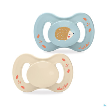 Luc&lea sucette ana veg 0-6m herisson