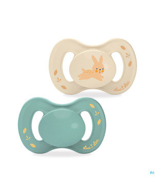 Luc&lea sucette ana veg 0-6m lapin