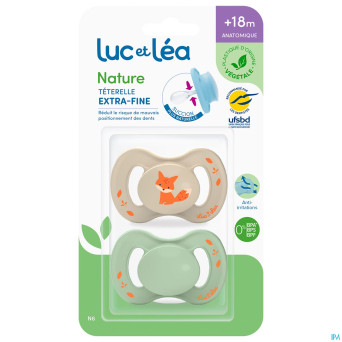 Luc&lea sucette ana veg 18m+ renard