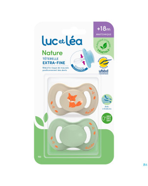 Luc&lea sucette ana veg 18m+ renard