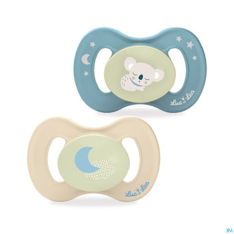 Luc&lea sucette nuit ana veg 6-18m koala