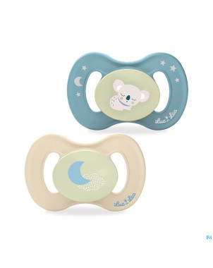Luc&lea sucette nuit ana veg 6-18m koala