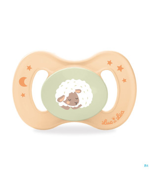 Luc&lea sucette nuit ana veg 0-6m mouton