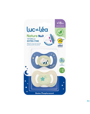 Luc&lea sucette nuit ana veg 18m+ raton