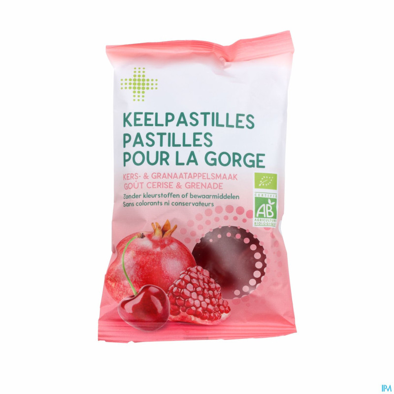 Mph pastilles gorge cerise&grenade    80g