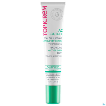 Topicrem ac control soin equilibrant    tube 40ml