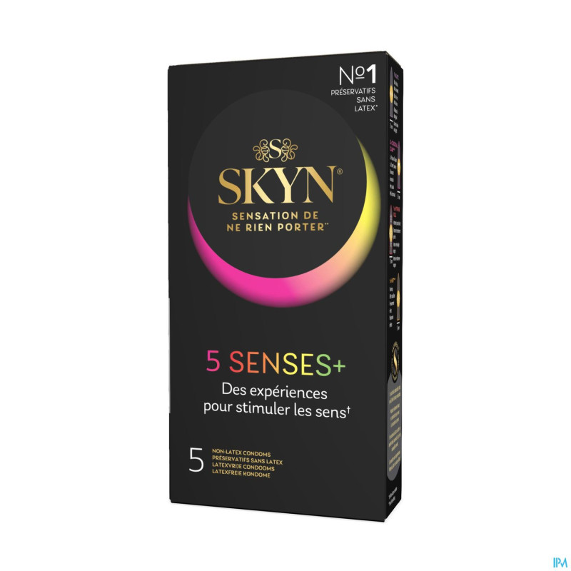 Manix skyn 5 senses preservatifs 5 nf