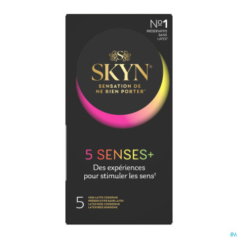 Manix skyn 5 senses preservatifs 5 nf