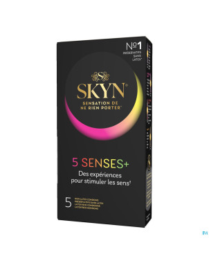 Manix skyn 5 senses preservatifs 5 nf