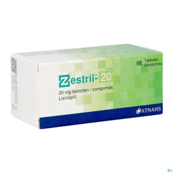 Zestril 20mg    comp 98