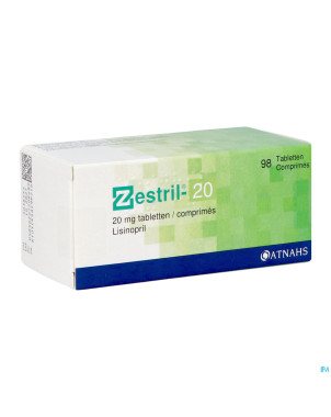 Zestril 20mg    comp 98