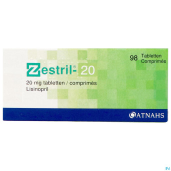 Zestril 20mg    comp 98