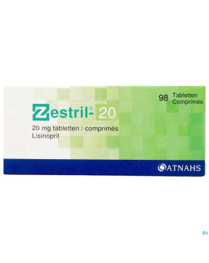 Zestril 20mg    comp 98
