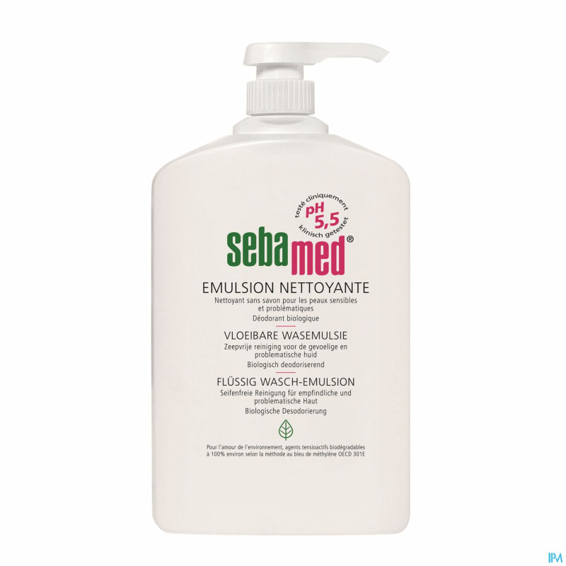 Sebamed emulsion s/savon    fl pompe 1000ml