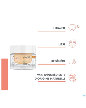 Avene vitamine activ cg creme intensive eclat 50ml