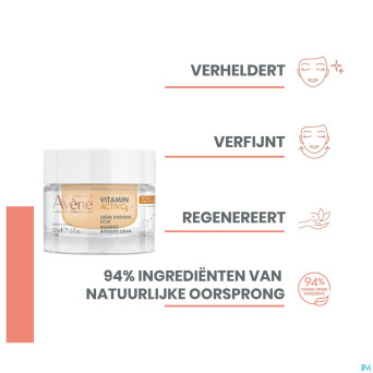 Avene vitamine activ cg creme intensive eclat 50ml