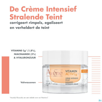 Avene vitamine activ cg creme intensive eclat 50ml
