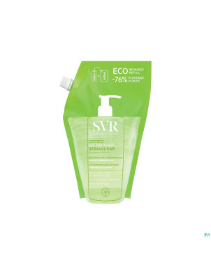 Svr sebiaclear gel moussant refill 400ml nf