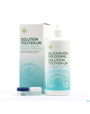 Mph solution lentilles    360ml