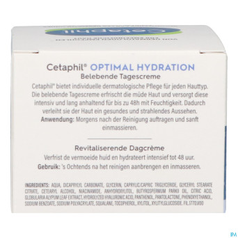 Cetaphil optimal hydration cr jour revitalisant48g