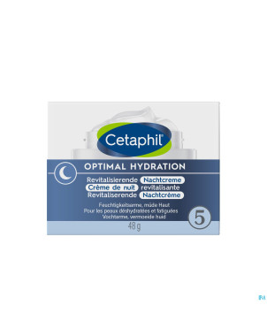 Cetaphil optimal hydration cr nuit revitalisant48g