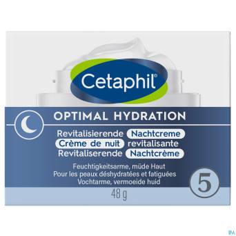Cetaphil optimal hydration cr nuit revitalisant48g