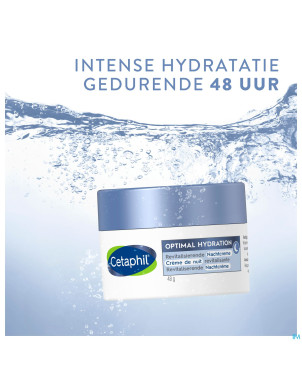 Cetaphil optimal hydration cr nuit revitalisant48g