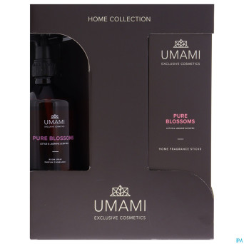Umami coffret cadeux home pure blossoms    2 prod