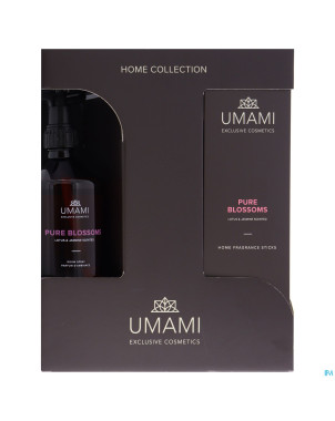 Umami coffret cadeux home pure blossoms    2 prod