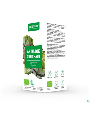 Purasana vegan artichaut    v-caps 60