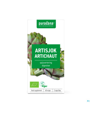Purasana vegan artichaut    v-caps 60