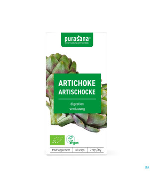 Purasana vegan artichaut    v-caps 60