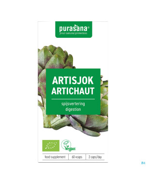 Purasana vegan artichaut    v-caps 60