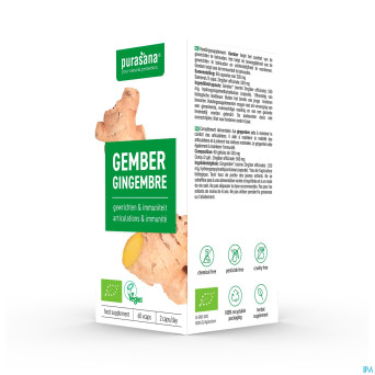 Purasana vegan gingembre  v-caps 60