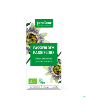 Purasana vegan passiflore    v-caps 120