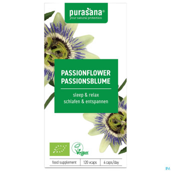 Purasana vegan passiflore    v-caps 120