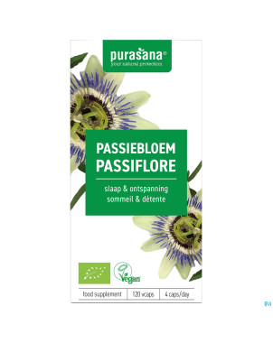 Purasana vegan passiflore    v-caps 120