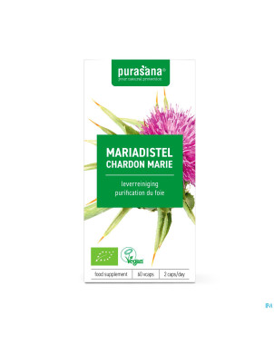 Purasana vegan chardon marie    v-caps 60
