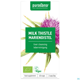 Purasana vegan chardon marie    v-caps 60