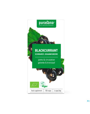 Purasana vegan cassis    v-caps 100