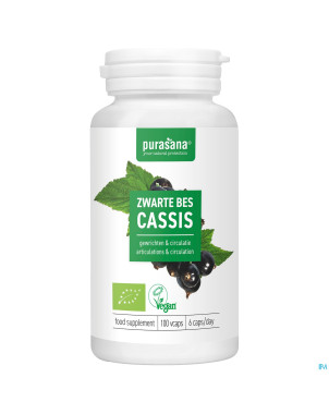 Purasana vegan cassis    v-caps 100
