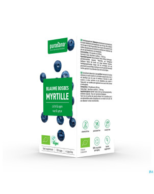 Purasana vegan myrtille    v-caps 120