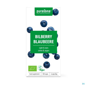 Purasana vegan myrtille    v-caps 120