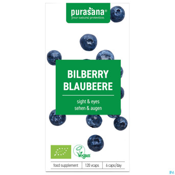 Purasana vegan myrtille    v-caps 120