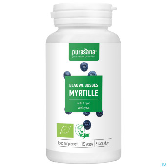 Purasana vegan myrtille    v-caps 120